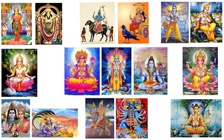 all gods & goddess of hindu